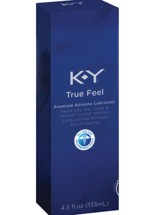 K-Y True Feel Premium Silicone Lubricant - 4.5oz