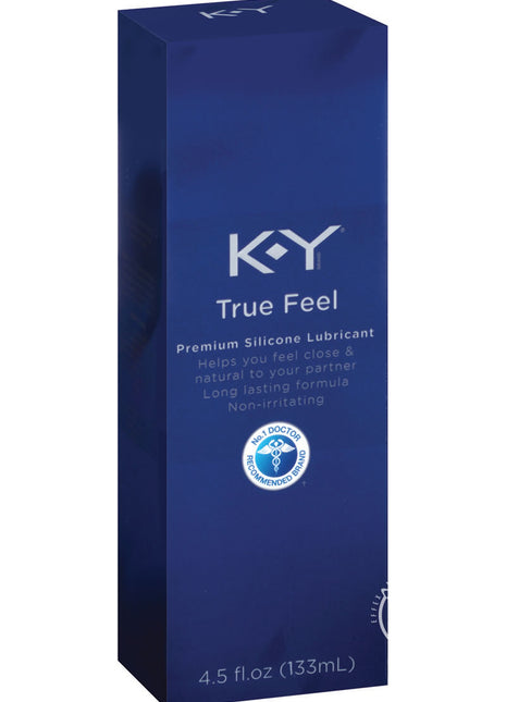 K-Y True Feel Premium Silicone Lubricant - 4.5oz