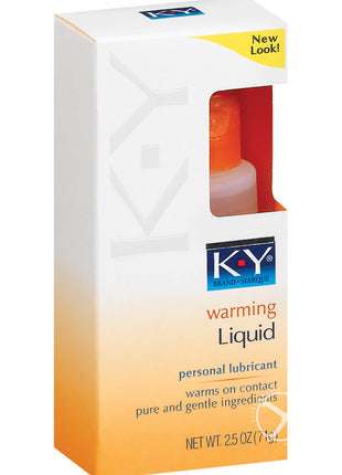 K-Y Warming Liquid Personal Lubricant - 2.5oz