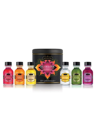 Kama Sutra Oil Of Love Collection - .75oz - 6 Bottles/Set