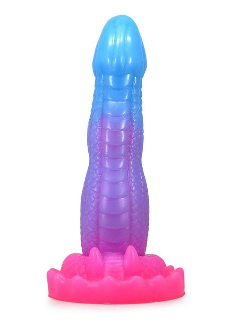Kiotos Monstar Cox Bublynix Silicone Cock with Suction Cup - Blue/Pink