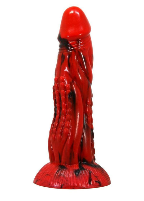 Kiotos Monstar Cox Inferno Silicone Cock with Suction Cup - Blue/Red