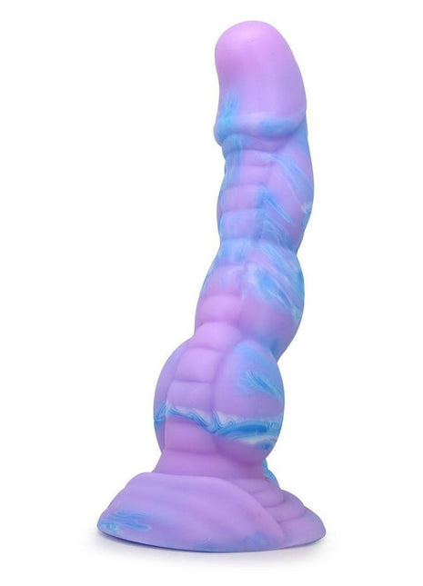 Kiotos Monstar Cox Twilight Silicone Cock with Suction Cup - Blue/Lavender/Purple