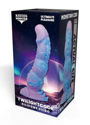 Kiotos Monstar Cox Twilight Silicone Cock with Suction Cup - Blue/Lavender/Purple
