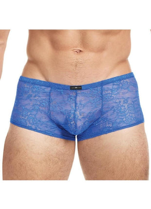 Lace King Lace Trunks - Blue - Medium/Small
