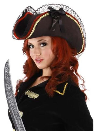 Lady Buccaneer Black Hat