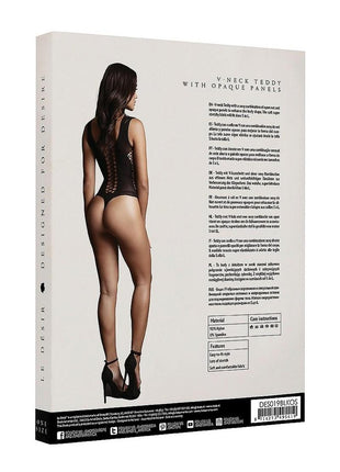 Le Desir Contrast Fence Net Teddy