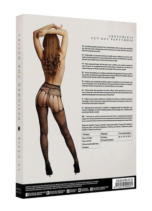 Le Desir Crotchless Cut Out Pantyhose