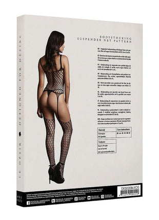 Le Desir Fence Suspender Bodystocking