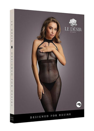 Le Desir High Neck Dress - Black - One Size