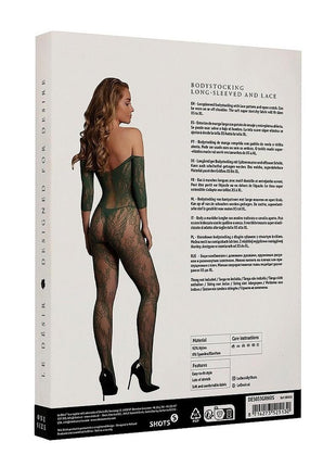 Le Desir Lace Long Sleeved Bodystocking