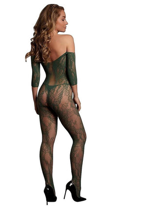 Le Desir Lace Long Sleeved Bodystocking