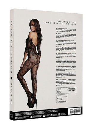 Le Desir Lace Sleeved Bodystocking