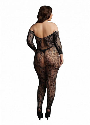 Le Desir Lace Sleeved Bodystocking