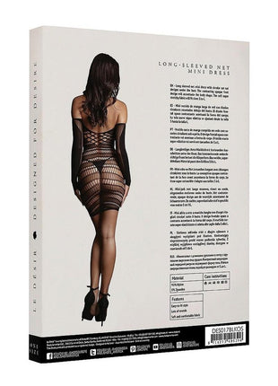 Le Desir Long Sleeved Mini Dress