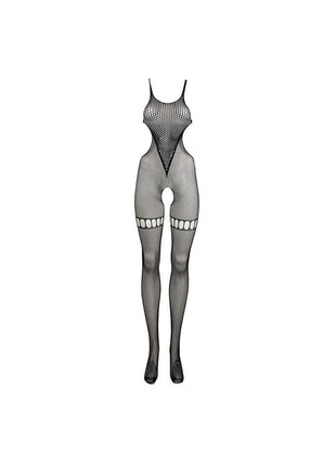 Le Desir Net High Neck Bodystocking
