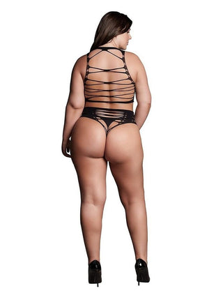 Le Desir Shade Helike Xlv Two Piece with Open Cups, Crop Top and Pantie