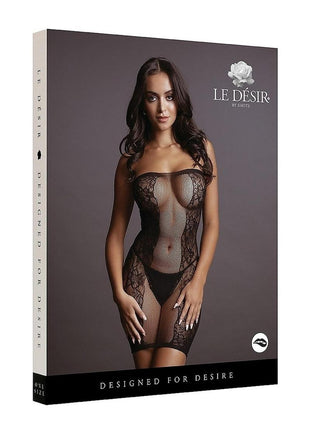 Le Desir Strapless Mini Dress - Black - One Size