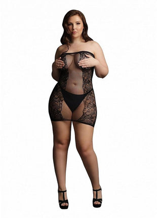 Le Desir Strapless Mini Dress - Black - Queen