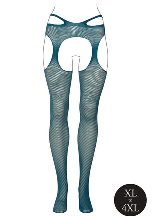 Le Desir Suspender Pantyhose with Strappy Waist