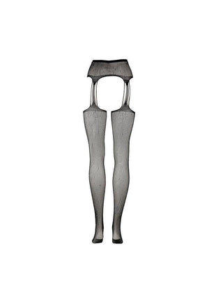 Le Desir Suspender Rhinestone Pantyhose