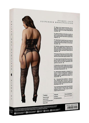 Le Desire Lace Suspender Bodystocking