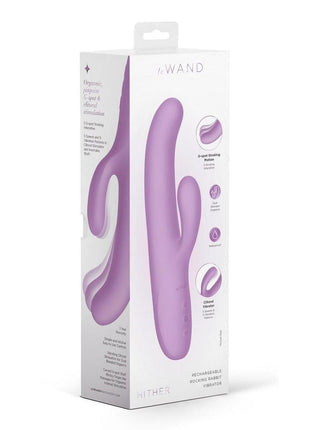 Le Wand Hither Rechargeable Silicone - Lilac/Purple