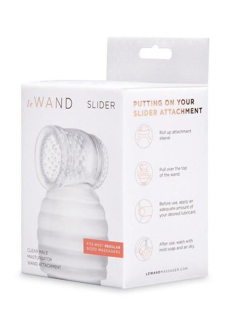 Le Wand Slider Wand Attachment - Clear