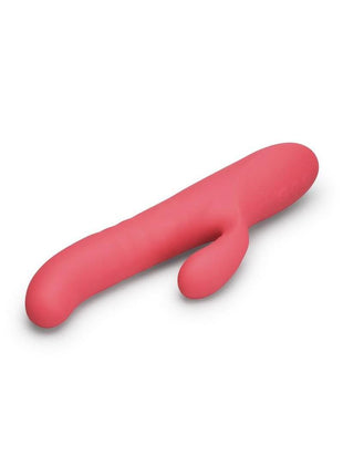 Le Wand Thrust Rechargeable Silicone Clitoral Vibrator - Raspberry/Red