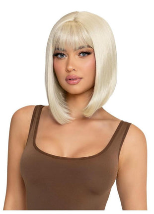Leg Avenue Angled Bob Wig - Blonde
