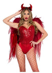 Red / One Size / 2 Piece