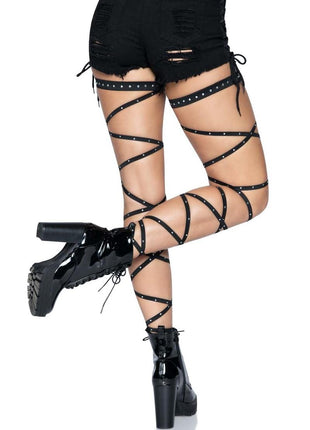 Leg Avenue Rhinestone Garter Leg Wraps