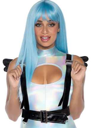 Furry Angel Wing Body Harness