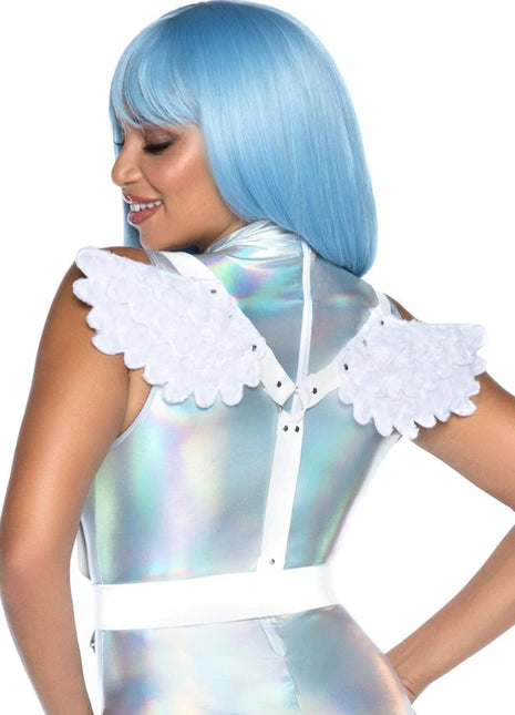 Furry Angel Wing Body Harness