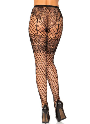 Sheila Faux Garter Tights