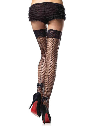 Tessa Net Thigh High Stockings