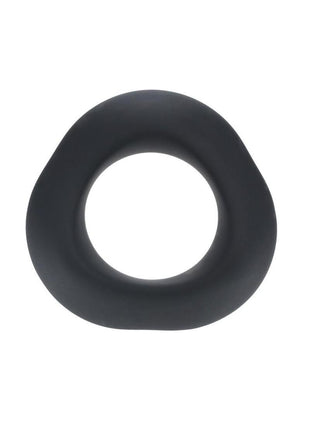 Levelz Ergo Liquid Silicone Cock Ring - Black