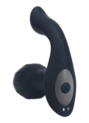 Levelz Vibrating and Rotating Silicone Rechargeable Anal Plug with Ball Stimulator