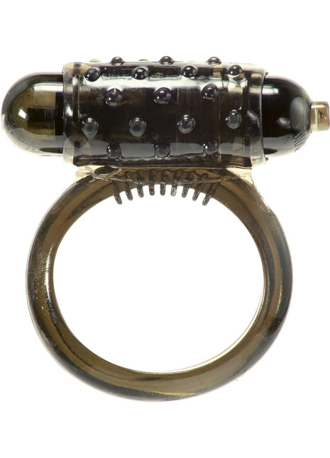 Linx Classic Smoke Vibrating Cock Ring - Smoke