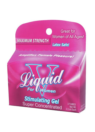 Liquid V Famle Stimulating Gel - 3 Pack