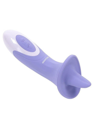 Lix and Kisses Rechargeable Silicone Clitoral Stimulator - Purple