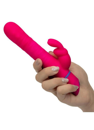 Love Bunny Beaded Spin Bunny Rechargeable Silicone Dual Motor Vibrator