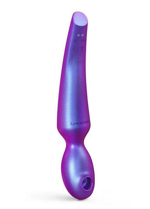 Love to Love Silicone Rechargeable Sense Touch Clitoral Stimulator - Iridescent Night - Blue