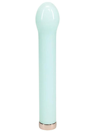 Loveline Celestia 10 Function Rechargeable Glass Bulb Tip Vibrator - Green - 6.3in