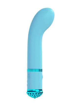 Loveline Cherie 10 Function G-Spot Silicone Rechargeable Vibrator - Blue