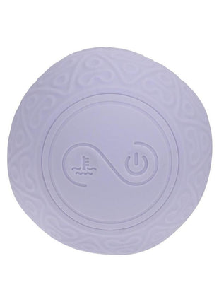 Loveline Comfortpulse 10 Function Vibrating Rechargeable Silicone Duo Massager - Lavender/Purple