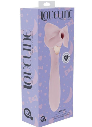 Loveline Darling Airtaptech 10 Function Silicone Rechargeable Vibrator - Pink