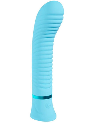 Loveline Divine 10 Function Rechargeable Silicone Ribbed G-Spot Vibrator