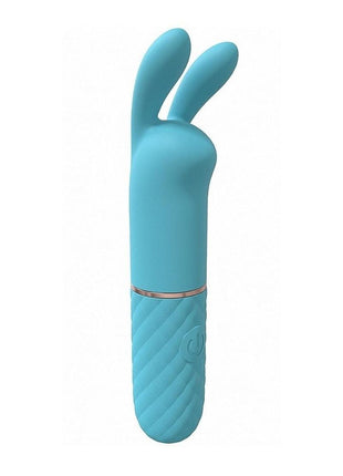 Loveline Dona Mini Rabbit Silicone Rechargeable Vibrator - Blue