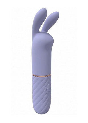 Loveline Dona Mini Rabbit Silicone Rechargeable Vibrator - Lavender/Purple